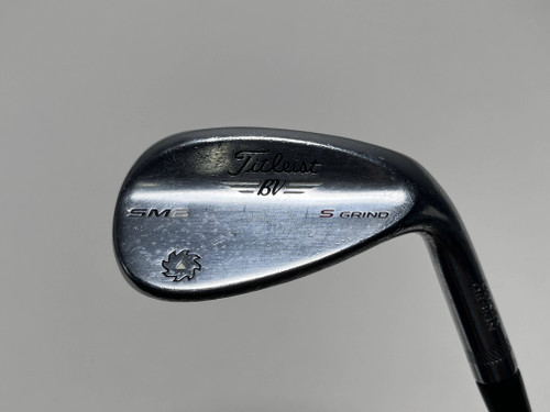 Titleist Vokey SM6 Tour Chrome Wedge 56* 10 Bounce S-Grind Wedge Steel Mens RH, 1 of 12