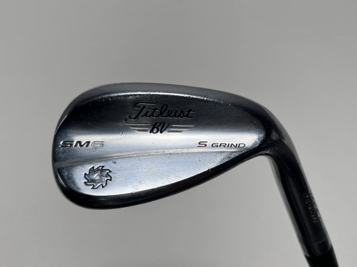 Titleist Vokey SM6 Tour Chrome Wedge 58* 10 Bounce S-Grind Wedge Steel Mens RH, 1 of 12