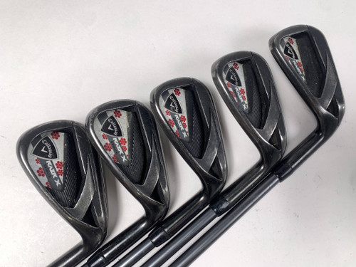 Callaway Razr X Black Iron Set 7-PW+AW 50g Ladies Graphite Womens RH +1", 1 of 12