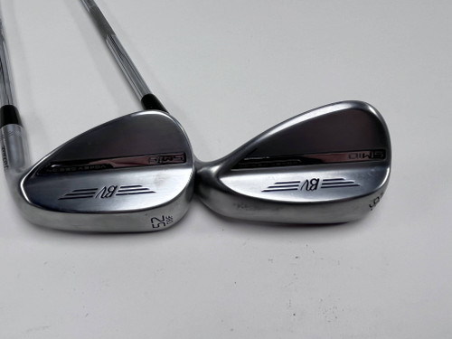 Titleist Vokey SM10 Tour Chrome Wedge Set 52* 8 56* 8 Vokey Wedge Steel Mens RH, 1 of 12