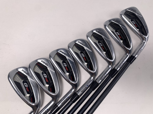 Ping G410 Iron Set 5-PW+AW Blue Dot 1* Up Alta CB AWT Regular Graphite RH +1.25", 1 of 12