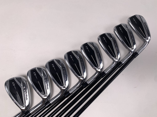 TaylorMade Qi Iron Set 4-PW+GW Mitsubishi Chemical MMT 55g Senior RH, 1 of 12