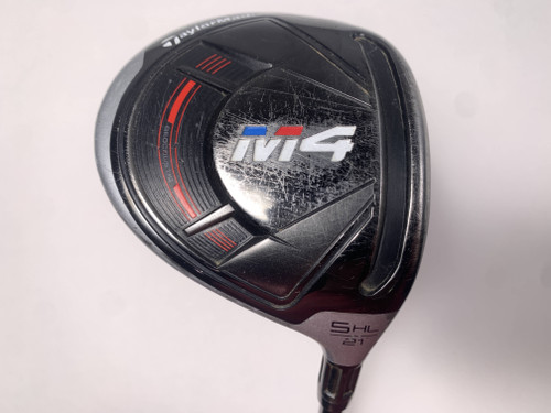 TaylorMade M4 5HL Fairway Wood 21* Fujikura Atmos 5R Red Regular RH, 1 of 12