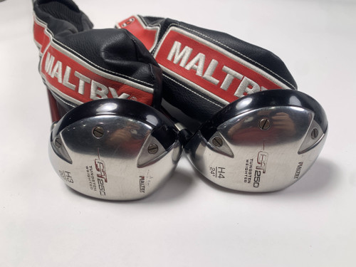 Maltby Gt250 3 & 4 Hybrid Set 20* 24* UST Mamiya iRod Regular Graphite RH HC, 1 of 12
