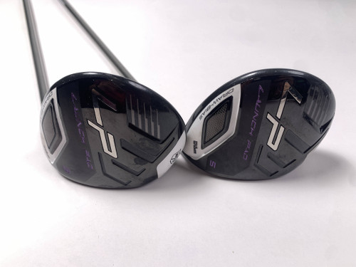 Wilson Launch Pad Womens 3 & 5 Fairway Wood Set UST Mamiya Helium 43g Ladies RH, 1 of 12