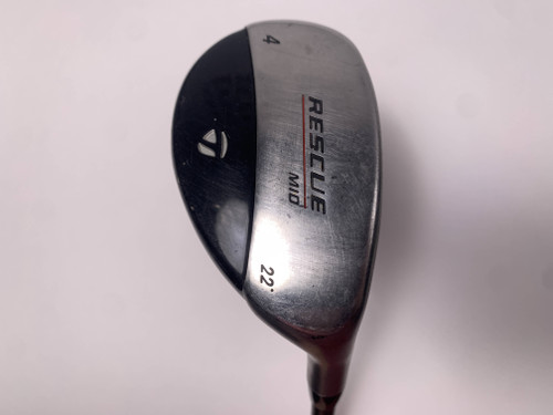TaylorMade Rescue Mid 4 Hybrid 22* 65g Regular Graphite Mens RH, 1 of 12