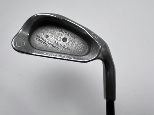 Ping Zing Single 3 Iron Black Dot Aldila Stiff Graphite Mens RH, 1 of 12