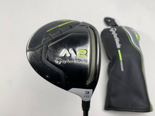 TaylorMade M2 2019 3 Fairway Wood 15* M2 Reax 55g Regular RH HC, 1 of 12