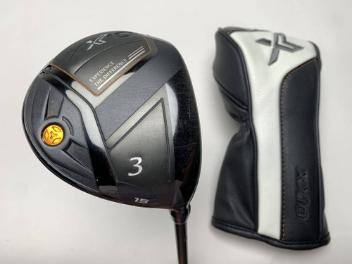 XXIO X Black 3 Fairway Wood 15* Miyazaki AX-1 Flex 4333 47g Stiff RH HC, 1 of 12