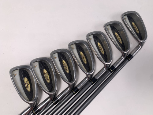 Titleist DCI 822 Oversize Iron Set 4-PW UltraLight 75g Regular Graphite Mens RH, 1 of 12