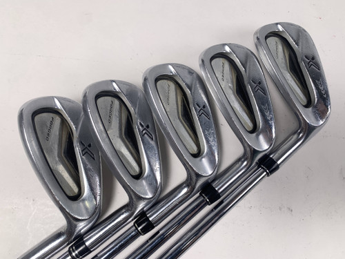 XXIO X Black Iron Set 7-PW+GW+SW NS Pro Regular Steel Mens RH No 9 iron, 1 of 12