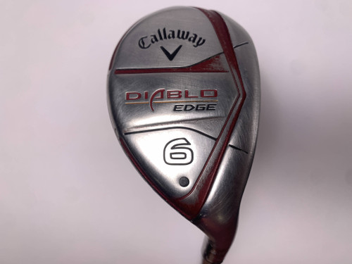 Callaway Diablo Edge 6 Hybrid 30* 60g Stiff Graphite Mens RH Midsize Grip, 1 of 12