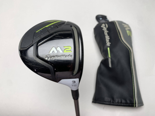 TaylorMade M2 2019 3 Fairway Wood 15* Diamana D+70x5ct 70g Stiff RH HC, 1 of 12