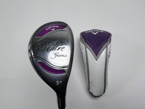 Callaway Solaire Gems 5 Hybrid 25* Solaire 45g Ladies Graphite Womens RH HC, 1 of 12