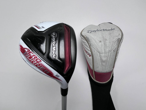 TaylorMade AeroBurner 5 Fairway Wood 18* Matrix Speed Rul-Z 60g Regular RH HC, 1 of 12