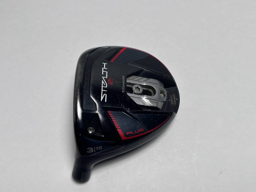 TaylorMade Stealth 2 Plus 3 Fairway Wood 15* HEAD ONLY Mens LH, 1 of 12