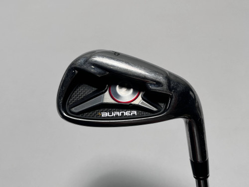 TaylorMade Burner 2009 Pitching Wedge PW REAX SuperFast 85g Uniflex Steel RH, 1 of 12