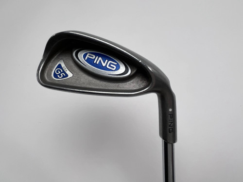 Ping G5 Single 5 Iron White Dot 3* Up Stiff Steel Mens RH, 1 of 12