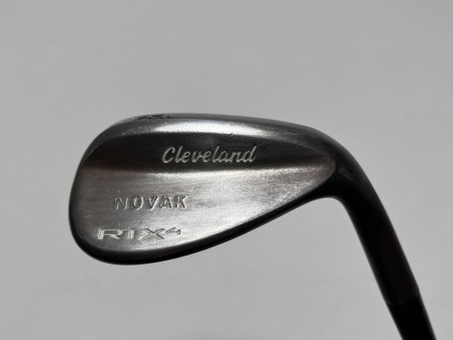 Cleveland RTX 4 Tour Raw Wedge 60* 9 Bounce FULL Tour Issue S400 Stiff Steel RH, 1 of 12