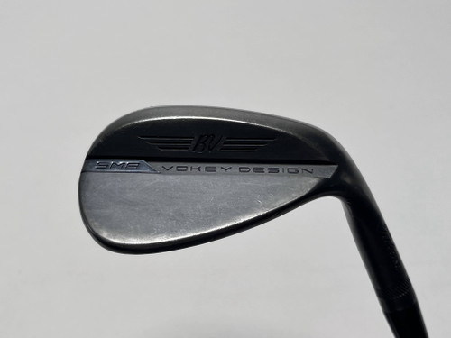 Titleist Vokey SM8 Jet Black Wedge 56* 10 Bounce S-Grind AMT Red R300 Steel RH, 1 of 12