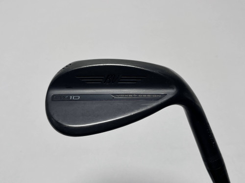 Titleist Vokey SM10 Jet Black Wedge 58* 12 Bounce D-Grind Wedge Steel Mens RH, 1 of 12