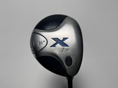 Callaway X 7 Fairway Wood 21* Fujikura 60g Senior Graphite Mens RH, 1 of 12