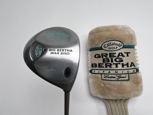 Callaway Big Bertha Warbird Driver 10* GEMS Ladies Graphite Womens RH HC, 1 of 12