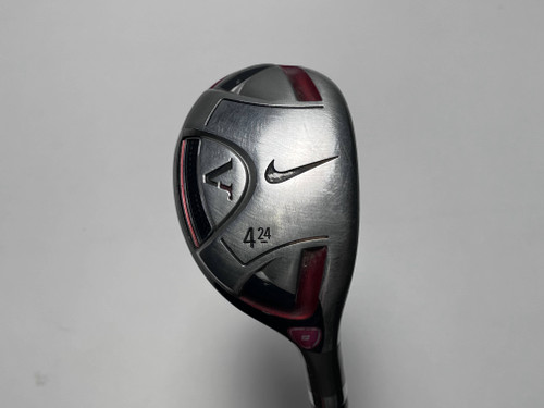 Nike Victory Red 4 Hybrid 24* Aldila VooDoo SVR8 Stiff Graphite Mens RH, 1 of 12