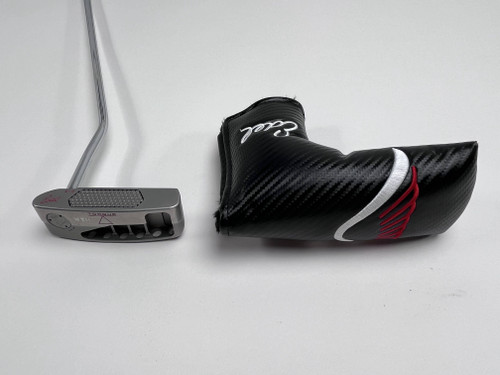 LEFTY Edel E-2 Torque Balanced Platinum Putter 34" Mens LH HC, 1 of 12