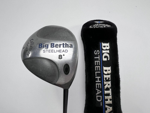 Callaway Steelhead Driver 8* RCH 99 Firm Graphite Mens RH HC, 1 of 12