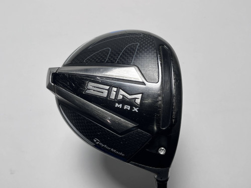 TaylorMade SIM MAX Driver 9* Fujikura Ventus Blue 6-S Stiff Graphite Mens RH, 1 of 12