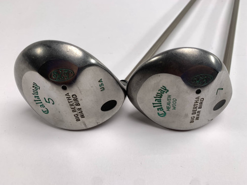 Callaway Big Bertha Warbird 5 & 7 Fairway Wood Set Ladies Gems Ladies LH, 1 of 12