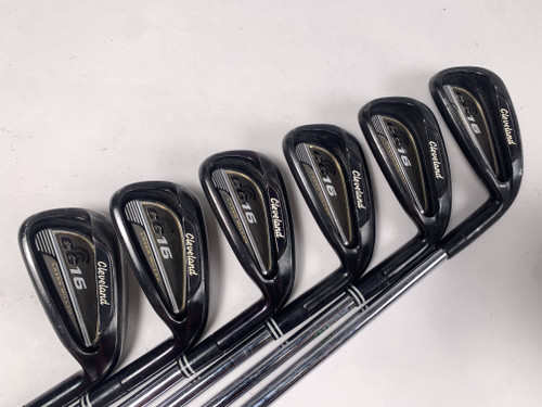 Cleveland CG16 Black Pearl Iron Set 5-PW Traction 85g Regular Steel Mens RH, 1 of 12