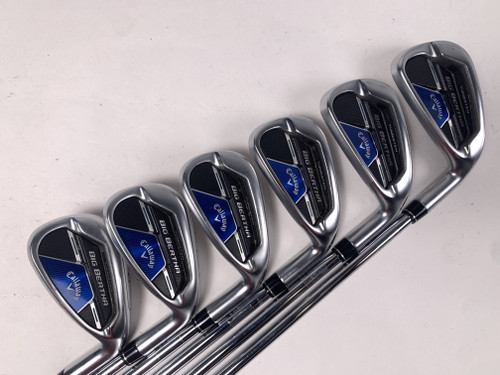 Callaway Big Bertha B21 Iron Set 5-PW KBS Max CT80 Regular Steel Mens RH, 1 of 12