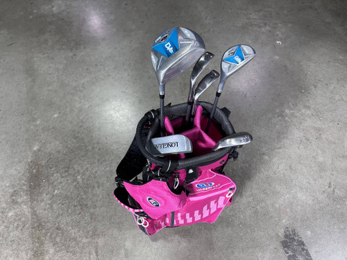 US Kids DV3 WT-20 Club Set Driver 5H 6 PW SW Putter 48" Youth Graphite Junior RH, 1 of 12