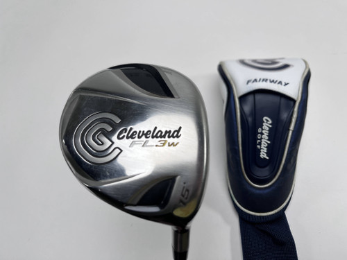 Cleveland Launcher FL 3 Fairway Wood 15* Miyazaki C.Kua 43 Code 7511 Reg RH HC, 1 of 12