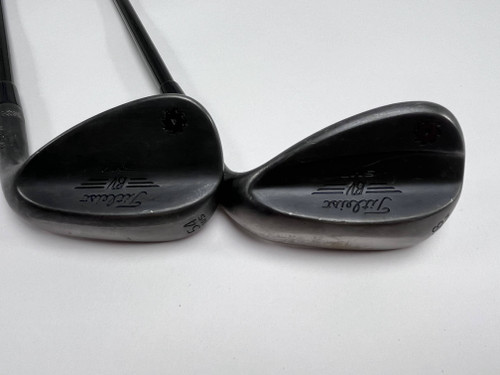 Titleist Vokey SM7 Jet Black Wedge Set 54* 10 | 58* 8 Wedge Steel Mens RH, 1 of 12
