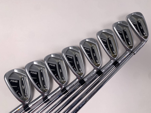 Ping i20 Iron Set 4-PW+GW Yellow Dot 1.5* Up CFS Stiff Steel Mens RH, 1 of 12