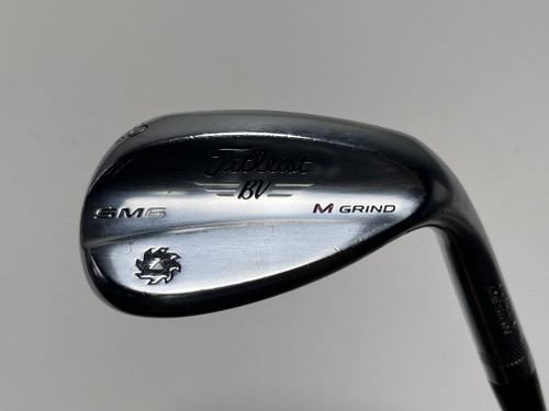 Titleist Vokey SM6 Tour Chrome Lob Wedge LW 60* 8M Precision Rifle 6.0 Stiff RH, 1 of 12