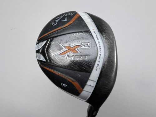 Callaway X2 Hot Pro 3 Fairway Wood 15* Aldila Tour ATX 3.7 75g Stiff RH, 1 of 12