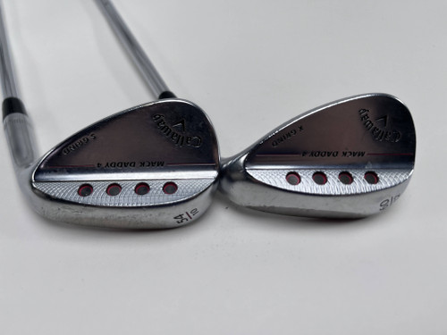 Callaway Mack Daddy 4 Chrome Wedge Set 54* 10 | 60* 12 DG S200 115g Stiff RH, 1 of 12