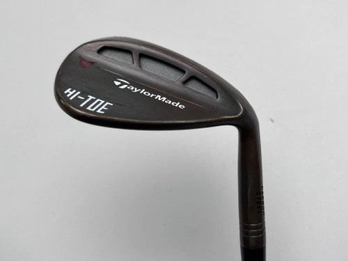 TaylorMade HI-TOE RAW Lob Wedge LW 58* 10 Bounce KBS Hi-Rev 2.0 115g Wedge RH, 1 of 12