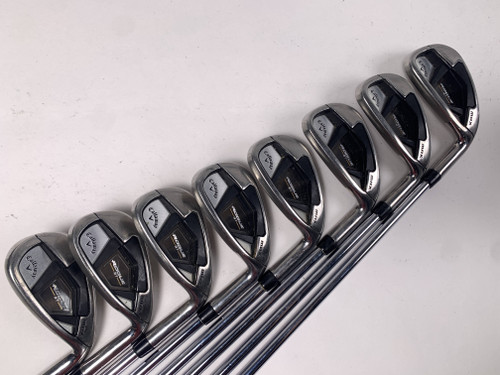 Callaway Rogue ST Max Iron Set 5-PW+AW+GW True Temper Elevate MPH 95g Regular RH, 1 of 12