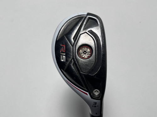 TaylorMade R15 3 Hybrid 19* Aldila RIP Phenom 80g Extra Stiff Graphite Mens RH, 1 of 12