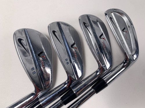Nike Victory Red Pro Combo Iron Set 7-PW Project X Precision Rifle 6.0 Stiff RH, 1 of 12