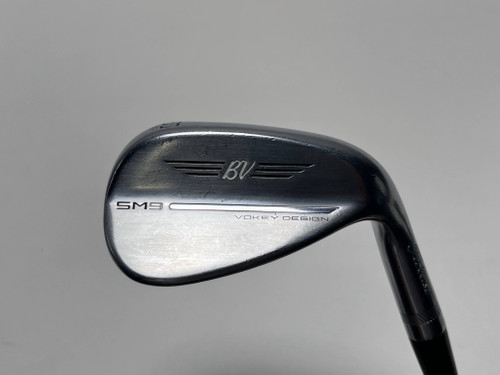Titleist Vokey SM9 Tour Chrome Wedge 50* 8 Bounce F-Grind Wedge Steel Mens RH, 1 of 12