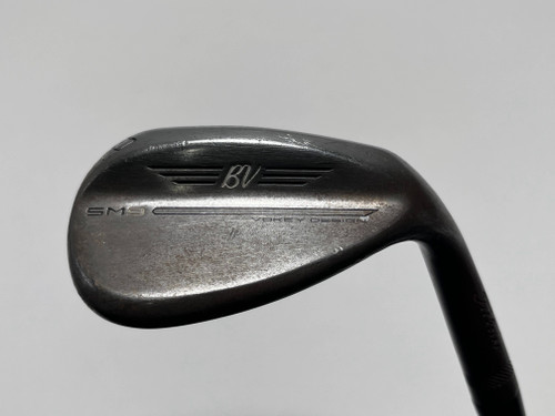 Titleist Vokey SM9 Raw Lob Wedge LW 60* 4 L-Grind AMT S300 Tour White Stiff RH, 1 of 12