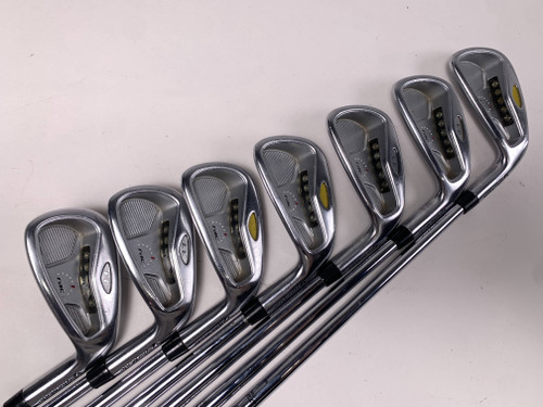 TaylorMade Rac LT 2005 Iron Set 3-PW DG SL S300 Stiff No 9 iron RH, 1 of 12