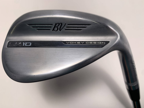 Titleist Vokey SM10 Tour Chrome Lob Wedge LW 58* 10 Bounce S-Grind SM10 RH, 1 of 12