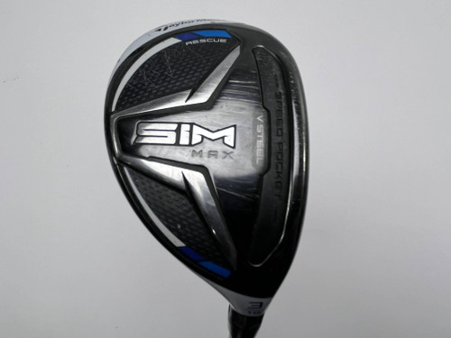 TaylorMade SIM MAX 3 Hybrid 19* Fujikura Ventus Blue 6R Regular Graphite Mens RH, 1 of 12